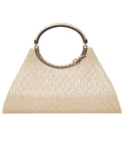 Adisa Women Girls Clutch Bag Purse Handbag Wedding Bridal (Gold),Gold,,B09THLTDZZ