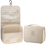 Motroce Foldable Hanging Travel Toiletry Bag,Waterproof Portable Travel Bags, Multifunction Travel Makeup Cosmetic Bag Organizer