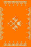 S2S Wedding Traditional Backdrop Cloth for Festivals (Kolam Muggu Mango 04)