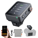 GODOX X3 Pro O TTL Flash Trigger for Olympus/Panasonic MFT, 2.4G X System, 2.4 Touchscreen, Bluetooth APP, HSS, L-858 Mode, Shut