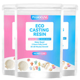 ProKKUV Resin Casting Powder 3000G(6.6lb), 20-30 Minutes Demold Fast Curing Casting Kit for Beginners, Plaster Powder, Easy for