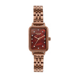 Sonata Poze 6 Cinnamon City Ladies Quartz Red Mop Round Dial Women'S Watch | Stainless Steel Strap Material | Watches For Women