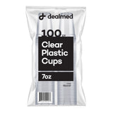 Dealmed 7 oz. Disposable Plastic Cups - 100% Recyclable Cups for Doctor's Offices, School Nurse's, Hospitals, at Home and More (