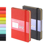WETLOTE Dot Matrix Hardcover Notebook 2 Books 3.5 x 5.5 Made of sustainable and excellent quality paper, simple, natural a