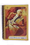 Vijeta Spiral Writing Register Notebook For School Office Home Single Ruled (Spiral Register (300 Pages), Set Of 3)
