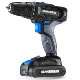 Hammerhead 20V 2Speed Cordless Drill Driver Kit with 1.5Ah Battery and Charger HCDD201