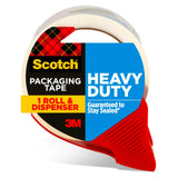 Scotch Brand Scotch 3641-0694 1.88 x 38.2 Clear Packaging Tape with Dispenser 3850S-RD