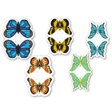 woopme Set of 5 Magnetic A Little Butterfly Bookmark for Book Lovers Readers Students Gift Magnetic Page Clips Folding