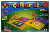 Space Enterprises Toy Box Colour Reusable Alphabet & Number Learning Cards Set For Kids | Preschool Educational Activity Kit | W