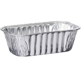 PLASTICPRO [1 Lb 10 Pack Disposable Loaf Pans Aluminum Tin Foil Meal Prep Bakeware - Cookware Perfect for Baking Cakes, Bread, M