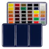 SoHo Urban Artist EZ Lift Artist Watercolors Pan Set of 36 Professional Watercolor Pan with Rich & Brilliant Colors for Paint