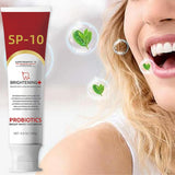 boticle SP-10 Probiotic Toothpaste, Mint Flavor, Whitens Teeth, Freshens Breath, Deep Cleans, 140g Tube