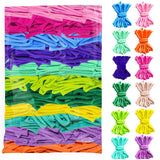 FRYTEPUYE 1000 PCS Loom Loops Potholder,Potholder Loom for Kids,Weaving Colorful Craft Flexible DIY Kit Colorful Weaving Crafts