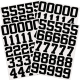 Epakh 102 Pcs Sports Helmet Numbers Sticker 1.25 Inch Vinyl Helmet Numbers Decals Self Adhesive Hockey Stickers for Baseball, Ho