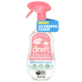 Dreft Foaming Baby Bottle and Dish Cleaning Spray, PlantDerived Formula, 18 Fl Oz