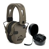 Walker's Razor TactiGrip with FDE Rubber Headband Flat Dark Earth