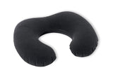 Vwretails Inflatable Black Travel Neck Pillow Cushion Inflated Size : 36Cm X 30Cm X10Cm