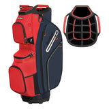 Golf Cart Bag 15 Way Organizer Divider Top Cart Golf Club Bag for Men Women with Cooler, Handles and Rain Cover