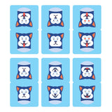 woopme Cute Magnetic Bookmark for Students Kids Book Lovers Readers Gift Magnetic Page Clips Folding 6PCS