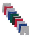Hanes Mens Boxer Briefs With ComfortFlex Waistband 10Pack, L, Assorted
