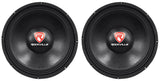 Rockville RVP12W8 1200w 12 Pro Subwoofers 8 Ohm Raw Sub Woofers 40 Oz Magnets