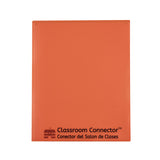 C-Line Classroom Connector School-to-Home Folders, Orange, 25 per Box (32002)