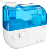 Dual-Mist Ultrasonic Humidifier (Warm/Cool) - Blue