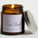 MOASITN Fresh Peach Scented Candles for Home|Sweet Orange,Peach,Floral Scented Soy Candle| Longlasting Aromatherapy Candle Gift
