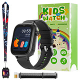 OKYUK 4G Smartwatch, Kids Watch for Kids with SIM Card, 47 Exciting Games, Two-Way Calling Feature, SOS Emergency Call Button Id