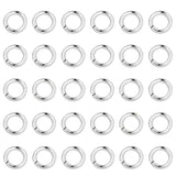 4mm Sterling Silver Jump Rings for Jewelry Making 925 Sterling Silver Open Jump Rings for DIY(100 PCS)