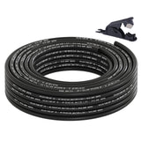 Boeray 50FT 3/8 DOT Air Line SAE J844 PA12 Nylon Air Hose with Cutter 3/8OD Pneumatic Tubing DOT Approved 3/8 Air Brake Hose