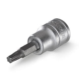 Teng Tools TX25 1/4 Inch Drive Metric Torx TX Chrome Vanadium Socket | Mechanic Tool | Hand Tool - M141225T-C