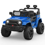 12V Kids Electric Ride-On Truck with Parental Remote Control, Spring Suspension, Bluetooth Speaker & LED Lights, 2-Speed Off-Roa