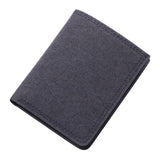 Enakshi Men Canvas Wallet Short Money Bag Casual Style Id Card Bifold Black|Clothing, Shoes & Accessories | Mens Accessories | W