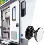 Strong Magnetic RV Door Holder - Camper RV Door Catch to Keep Doors Open in Breeze, Easy to Install, with Adhesives & Screws, St