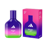Adidas Vibes Spark Up Eau de Parfum 1.6 fl oz (Pack of 1), Notes of Fruity Floral, Orange, and Black Pepper, Unisex Fragrance, L