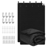 Soundproof Curtains 48 x 78 - 2 Pcs Lightweight Automotive-Grade Acoustic Sound Dampening Blanket with Grommets, Hanging Loops &