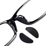 Gejoy Soft Foam Nose Pads Self Adhesive Thin Nosepads Non-Slip Silicone Eyeglass Nose Pads for Glasses Eyeglasses Sunglasses (Bl