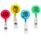 Sicurix Translucent ID Badge Reels Round Belt