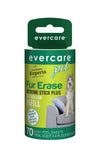 Evercare Pet Fur Erase Extreme Stick Plus 70 Sheet Lint Roller Refill, Green