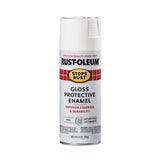RustOleum 7792830 Stops Rust Spray Paint, 12 oz, Gloss White