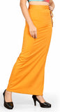 Shasmi Women Solid Saree Shapewear (Soft Shapewear) (2Xl, Mustard)