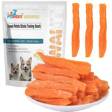Pawant Sweet Potato Dog Treats no Rawhide for Small and Large Dog Sticks Puppy Training Snacks Grain Free 2lb