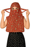 Kaly India Scarf Face Cover Anti Pollution Full Face Scarf | Mask Like Scarf For Women | Uv Sun Rays Protection Mask For Women F