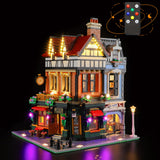 LIGHTAILING Light for Lego-10350 Tudor Corner - Led Lighting Kit Compatible with Lego Building Blocks Model:Remote-Control Versi
