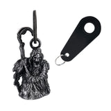 Motorcycle Bells for Biker Good Luck Riding Bells Guardian Biker Bells with Hanger Motorcycle Accessory or Keychain for Luck (Gr