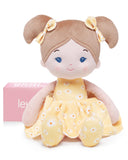 LeyaDoll Soft Baby Doll Toys (12''), My First Baby Rag Doll for 1 Year-Old Girl Birthday Gift, Christmas Plush Toys Gift for Tod