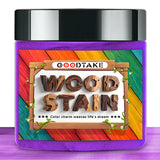 GOODTAKE Purple Wood Stain, Wood Dye Stain Powder that Makes Vibrant Wood, Premium Fast Dry Dark Wood Stain Powder for Crafts, M