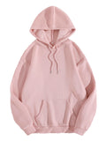 Toplot Men'S Causal Solid Woolen Blend Hoodie With Hooded Neck (Mens-Hoodie-5047-Peach-L),Peach,,B0BM4DVN84