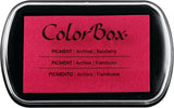 ColorBox Classic Pigment Ink Pad, Full Size, Razzberry